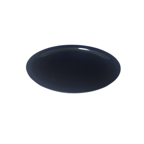 MELAMINE BLACK 14.75 INCH OVAL LARGE PLATTER image