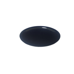 MELAMINE BLACK 8 INCH SIDE PLATE
