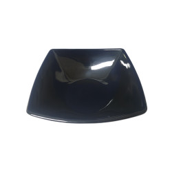 MELAMINE BLACK 8.5 INCH LARGE SQUARE BOWL
