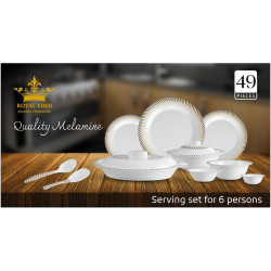 MELAMINE DINNER SET 49 PCS IN GIFT BOX