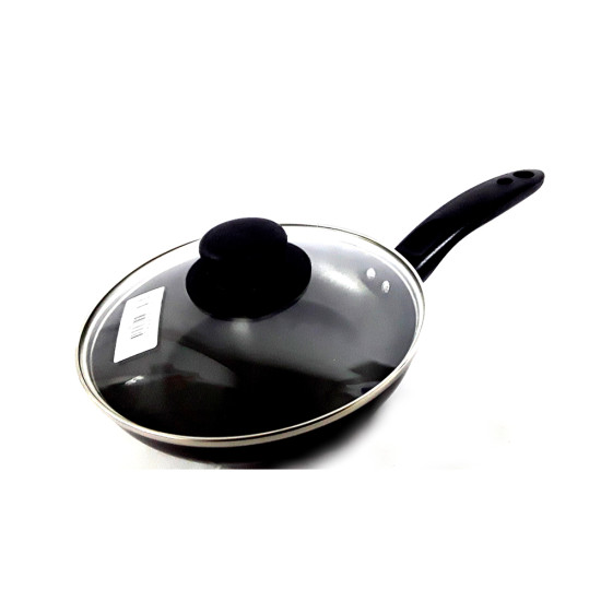 FRYPAN 20CM NONSTICK WITH GLASS LID -Frypans image