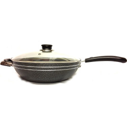 24 CM NON STICK WOK  & LID