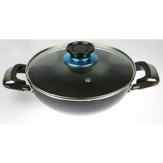 KARAI NON STICK WITH LID 24 CM image