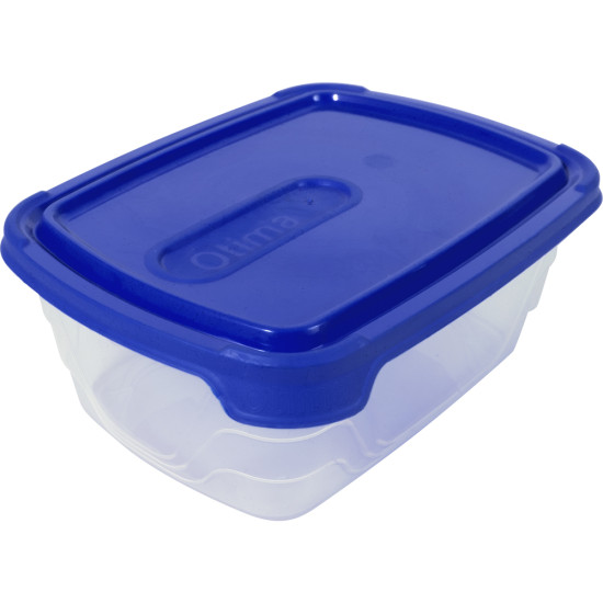 SNAP ON LID RECTANGULAR CANNISTER OTIMA 600 ML -Cannisters image