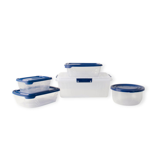 CANNISTER SET 5 PCS WITH LIDS DRAGON RANGE OTIMA -Cannisters image