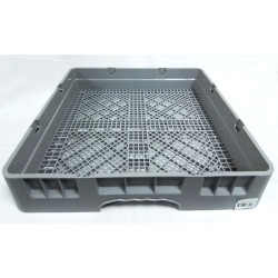 PLASTIC FLATE CRATE BASKET  FOR CATERER 49 CM X 49 CM X 10 CM