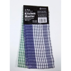 TEA TOWEL SET 2 PCS SIZE  45 CM X 65 CM