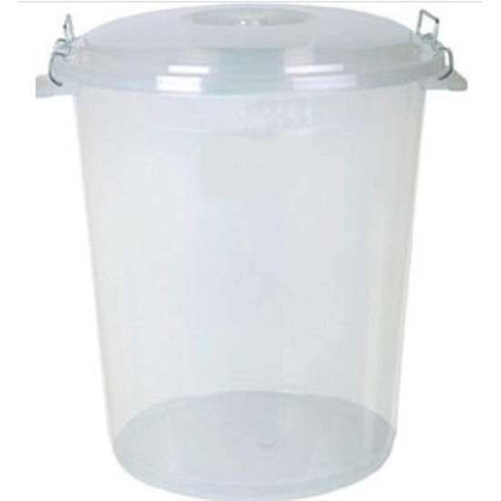 TRANSPARENT LOCK BIN 50 LITRE image