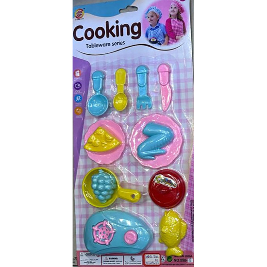 TOY COOKING SET -Carded image