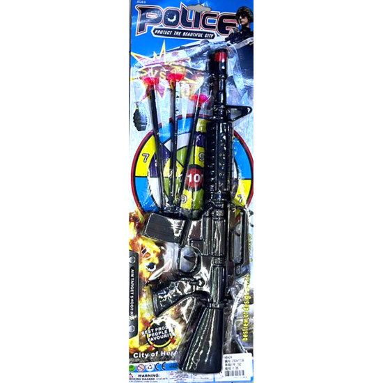 TOY POLICE GUN SET SHOOTING image