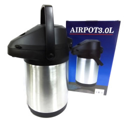 PUMP POT (AIRPORT 3LT ) STAINLESS STEEL