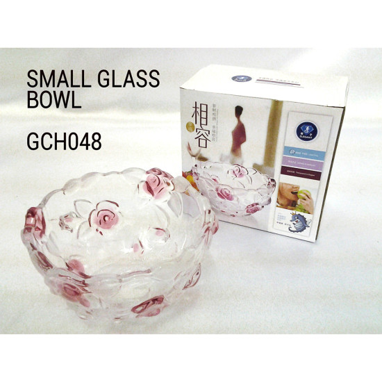 FANCY GLASS SMALL BOWL JZ-332-1 -Glass bowls image