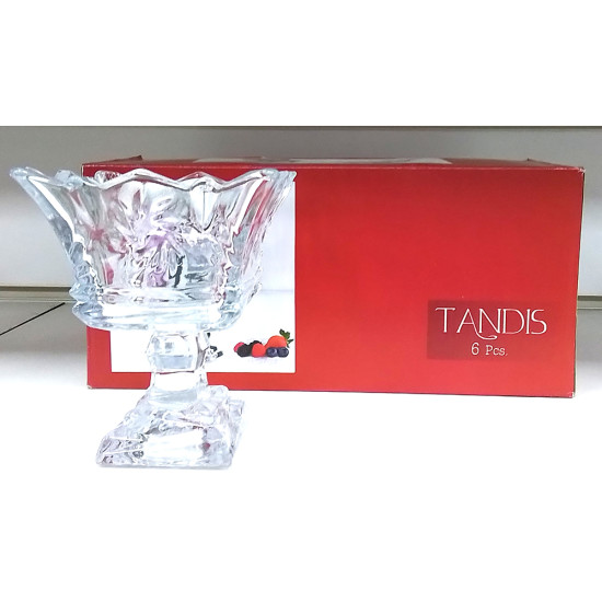 TANDIS 6 PCS SQUARE SUNDAI SET 9 X 11 CM image