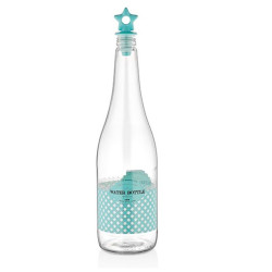 VIVA GLASS WATER BOTTLE 1LT