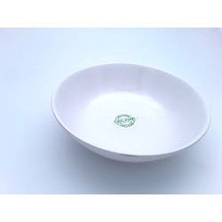 WHITE MELAMINE PLAIN  6 INCH BOWL