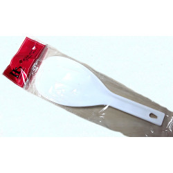 WHITE PLASTIC PUNJA SPOON