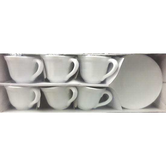 PLAIN OPAL 12PC TEA SET ROUND -Opal tea sets image