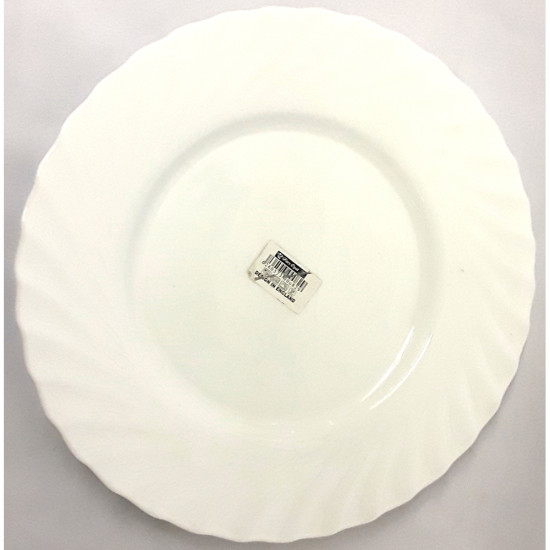 PLAIN OPAL DINNER PLATE ROUND -Opalware plain image