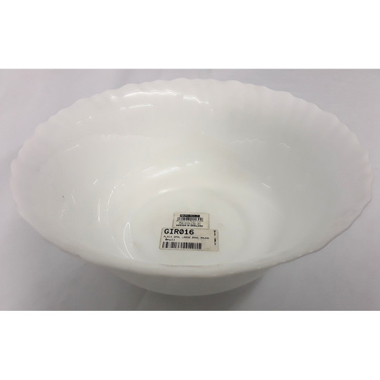 PLAIN OPAL LARGE BOWL ROUND -Opalware plain image