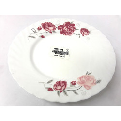 PINK ROSE DINNER PLATE RD