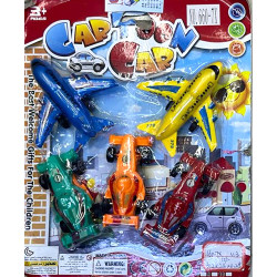 TOY PLANE & CAR SET