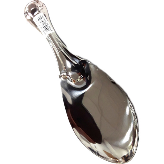 RAINDROP STAINLESS STEEL RICE SPOON -Spoons image