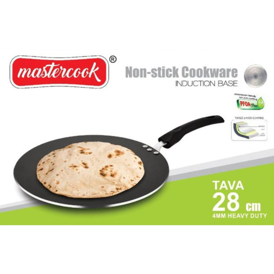 TAWA FLAT NON STICK WITH INDUCTION 28 CM -Tawa image