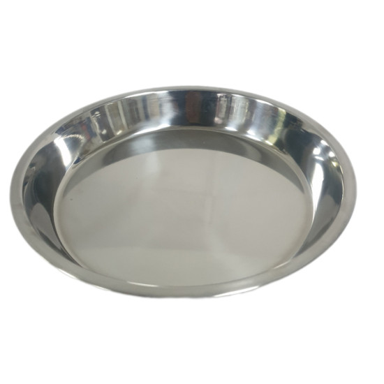 THALA STAINLESS STEEL DEEP TYPE ROUND 90 GRAM 24 CM image