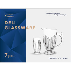 WATER SET DELI SOGA 7 PCS NEW